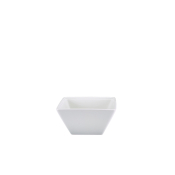 GENWARE WHITE PORCELAIN SQUARE BOWL 12.8CM/5inch