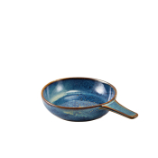 TERRA PORCELAIN AQUA BLUE PRESENTATION PAN 15.5CM