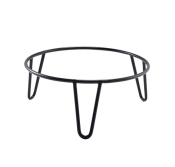 GENWARE BLACK HAIRPIN RISER 10CM ANTI-SLIP