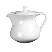 ROYAL PORCELAIN WHITE TEAPOT 750ML