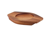 GENWARE ACACIA WOOD TRIVET FOR C137