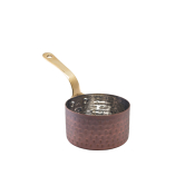 GENWARE ANTIQUE COPPER MINI SAUCE PAN 9 X 5.25CM
