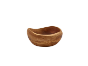 GENWARE OLIVE WOOD RUSTIC BOWL 15CM
