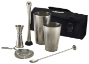 GENWARE VINTAGE COCKTAIL BAR KIT 7PC CBK3V
