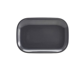 GENWARE TERRA STONEWARE RUSTIC BLUE RECTANGULAR PLATE 11.4X7.7inch
