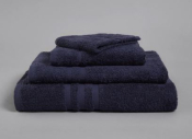 SUPERIOR FACE TOWEL NAVY 500GSM 30X30CM