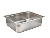 GASTRONORM PAN 2/1 STAINLESS STEEL 200MM DEPTH
