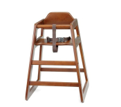 HIGH CHAIR WALNUT SELF ASSEMBLY
