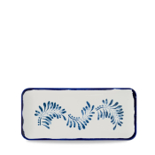 DUDSON MEDITERRANEAN HARVEST ORG COUPE RECT PLATTER 13inchX6inch