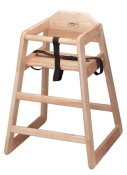 NATURAL WOOD HIGHCHAIR READY ASSEMBLED