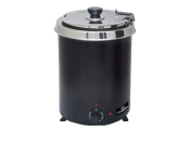 CHEFMASTER 6LTR SOUP KETTLE BLACK