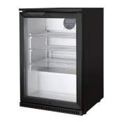 ARCTICA SINGLE HINGED DOOR BOTTLE COOLER BLACK