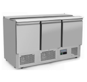 ARCTICA REFRIGERATED SALADETTE PREP COUNTER 3 DOOR
