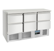 ARCTICA REFRIGERATED COMPACT COUNTER - 6 DRAWER