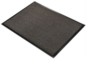 VYNAPLUSH ENTRANCE MAT 120X180CM BLACK/BROWN