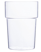 ECON RIGID POLYSTYRENE REUSABLE HALF PINT TUMBLER GLASS 10OZ/280ML LINED CE