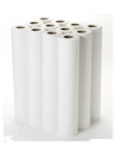 WHITE HYGIENE ROLL 20'' EMBOSSED 2PLY