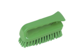Professional Stiff 152mm Hand Held Scrubbing Brush GREEN