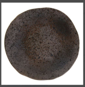 IRONSTONE DESSERT PLATE 22CM