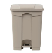 JANTEX KITCHEN PEDAL BIN 65LTR BEIGE