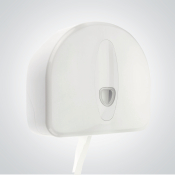 JUMBO TOILET ROLL DISPENSER WHITE 11inch