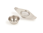 LA CAFETIERE TEA STRAINER AND DRIP BOWL