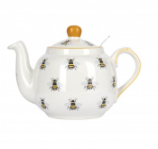 LONDON POTTERY FARMHOUSE BEE TEAPOT AND INFUSER 4 CUP