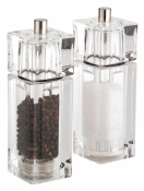 ACRYLIC CUBE SALT MILL C&M 14.5CM
