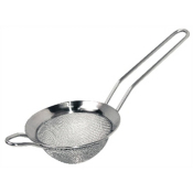 VOGUE ROUND TINNED STRAINER STAINLESS STEEL 10CM