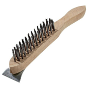 308mm Wire Grill Brush with Scraper