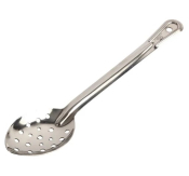 SERVING SPOON PERFORATED 13inch STAINLESS STEEL
