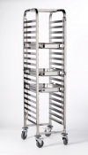 GASTRONORM RACKING TROLLEY 557X380X1700MM S/S