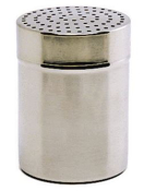 STAINLESS STEEL WITH LARGE 4MM HOLE PLASTIC CAP 8003