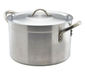 ALUMINIUM STEWPAN & LID 7 LTR 24cm DIA