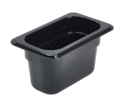 1/9 -POLYCARBONATE GN PAN 100MM BLACK