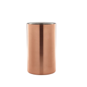 COPPER WINE COOLER 12CM DIA X 20CM HIGH 003C