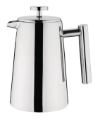 OLYMPIA 6CUP CAFETIERE 18/10 750ML DOUBLE WALLED