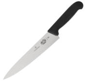 VICTORINOX FIBROX SERRATED CARVING KNIFE 22CM CC266