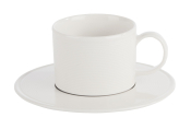 LINE PORLAND ACADEMY STACKING TEA CUP 20CL 7OZ X6  325821