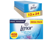 LENOR TUMBLE DRYER SHEETS 34X12