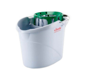 VILEDA SUPERMOP BUCKET & WRINGER GREEN 10LTR