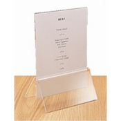 MENU CARD HOLDER PLASTIC BASE 42X151X57MM