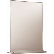 CLEAR PERSPEX MENU HOLDER A4 UPRIGHT