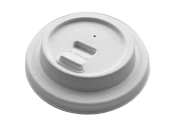 12/16OZ LIFT & LOCK LID MOULDED FIBRE WHITE X1000