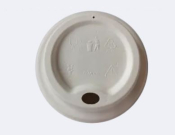 8OZ MOULDED FIBRE LID WHITE 80MM X1000