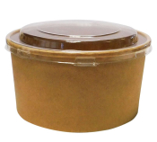750ML KRAFT MULTI-FOOD ROUND POT X300
