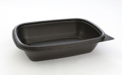 SMALL REGTANGULAR MICROWAVE CONTAINER 20X13X5CM 500ML