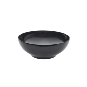 GENWARE MELAMINE BLACK ROUND BUFFET BOWL 119.7OZ