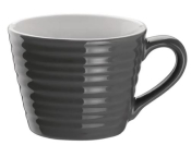 OLYMPIA CAFE AROMA 8OZ MUG CHARCOAL - 230ML