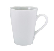 GENWARE PORCELAIN CONICAL LATTE MUG 30CL/ 10.5OZ